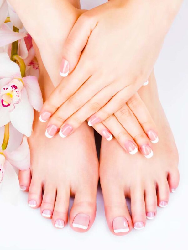 H and F Beauty Salon & Spa Doha Emerald Beauty Package Manicure Pedicure Gel Polish